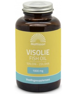 Fish oil, 1000 mg, 60 капсули, Mattisson Healthstyle