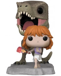 Фигура Funko POP! Moments: Jurassic World - Claire with Flare (Special Edition) #1223