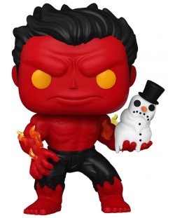 Фигура Funko POP! Marvel: Holiday - Red Hulk #1439