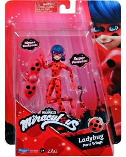 Фигура Playmates Miraculous - Ladybug, Paris Wings