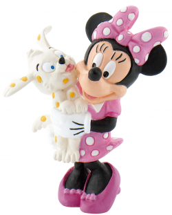 Фигурка Bullyland Mickey Mouse & Friends - Мини Маус с кученце