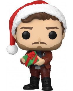 Фигура Funko POP! Marvel: Guardians of the Galaxy - Star Lord (Holiday Special) #1104