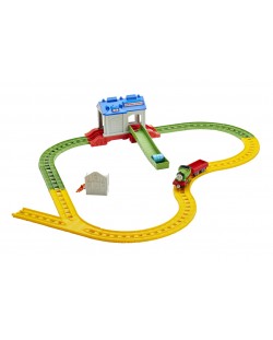 Комплект за игра Fisher Price Thomas & Friends Collectible Railway - Пърси в спасителния център