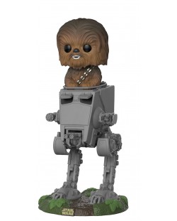 Фигура Funko Pop! Star Wars: Chewbacca with AT-ST, #236