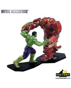 Фигура Avengers: Age of Ultron Mini 2-pack - Hulk vs Hulkbuster, 11 cm