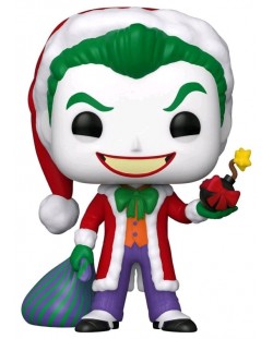 Фигура Funko POP! DC Comics: Batman - Santa Joker #358