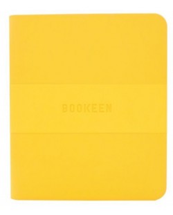 Електронeн четeц със силиконов калъф Bookeen - Saga. жълт