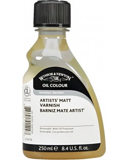 Финиш лак за художници Winsor & Newton - Мат, 250 ml