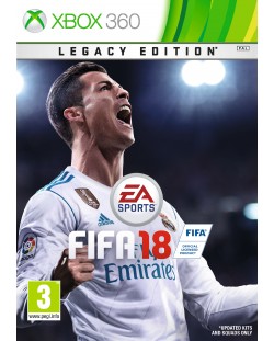 FIFA 18 Legacy Edition (Xbox 360) + подарък метална кутия