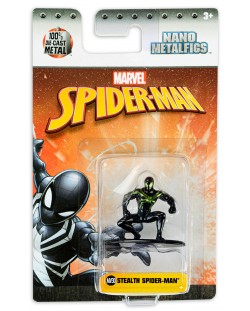 Фигура Metals Die Cast Marvel: Spider-man - Stealth Suit