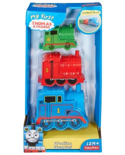 Комплект локомотиви Fisher Price Thomas & Friends - 3 броя