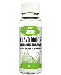 Fit Cusine Flavo Drops, ябълка, 38 ml, Applied Nutrition