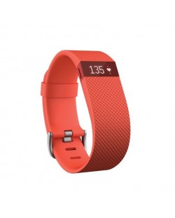 Смарт гривна Fitbit Charge HR - L размер, оранжева