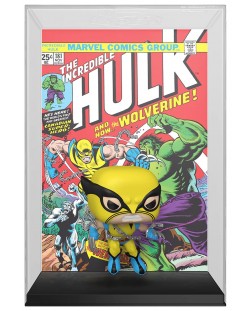 Фигура Funko POP! Comic Covers: The Incredible Hulk - Wolverine (Special Edition) #24