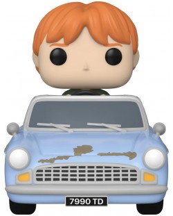 Фигура Funko POP! Rides: Harry Potter - Ron Weasley in Flying Car #112