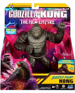 Фигура с функции MonsterVerse Godzilla x Kong - Конг с мощен рев, 18 cm