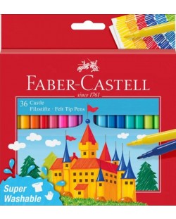Флумастери Faber-Castell Castle - 36 цвята