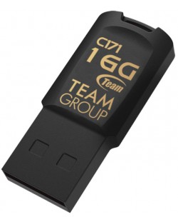 Флаш памет Team Group - C171, 16GB, USB 2.0, черна