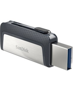 Флаш памет SanDisk - Ultra Dual, 128GB, USB 3.1/USB-C