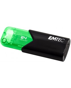 Флаш памет Emtec - B110 Click Easy, 64GB, USB 3.2