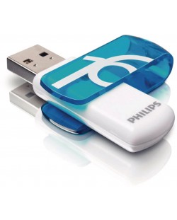 Флаш памет Philips - Vivid, 16GB, USB 3.0