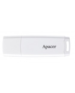 Флаш памет Apacer - AH336, 32GB, USB 2.0, бяла