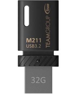 Флаш памет Team Group - M211, 32GB, USB 3.2