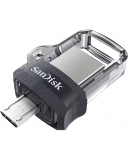 Флаш памет SanDisk - Ultra Dual Drive, 64GB, USB 3.0/Micro USB