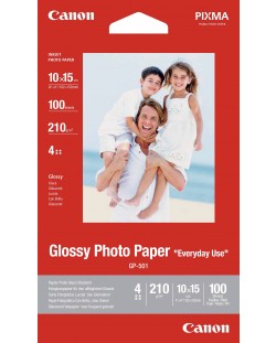 Фотохартия Canon - GP-501, 10x15cm, 100 листа
