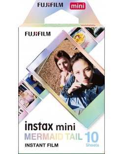 Фотофилм Fujifilm - Instax Mini Mermaid Tail, 10 снимки