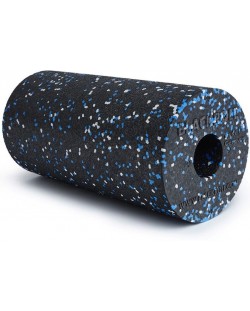 Фоумролер Blackroll - Standard, 30 x 15 cm, черен/син