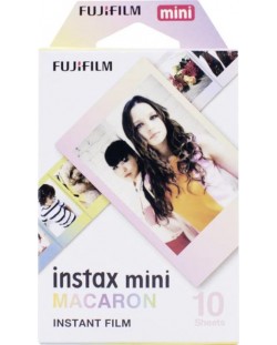 Фотохартия Fujifilm - за instax mini, Macaron, 10 броя