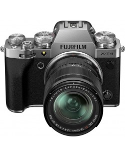 Фотоапарат Fujifilm - X-T4, обектив XF 18-55mm f/2.8-4, сребрист