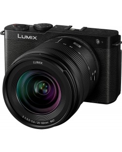Фотоапарат Panasonic - Lumix S9, Lumix S 20-60mm f/3.5-5.6, черен