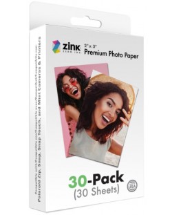 Фотохартия Zink - за Polaroid Snap/Mint, 2х3", 30 броя