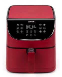 Фритюрник с горещ въздух Cosori - Pro Air Fryer CP158-AF, XXL, 1700W, 5.5L, червен