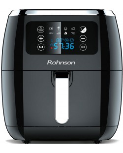 Фритюрник Rohnson - Air Fryer R-2818, 1800W, 7l, черен