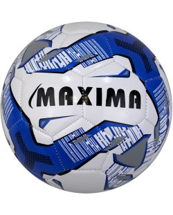 Футболна топка Maxima - Soft vinil, размер 5, синя