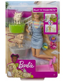 Игрален комплект Mattel Barbie - Домашни любимци