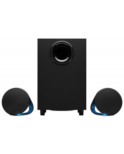 Аудио система Logitech - G560 LIGHTSYNC, черна