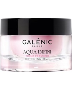 Galenic Aqua Infini Освежаващ крем, за нормална към суха кожа, 50 ml