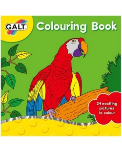 Книжка за оцветяване Galt - Папагал