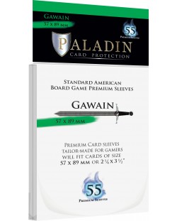 Протектори за карти Paladin - Gawain 57 x 89 (Standard American)