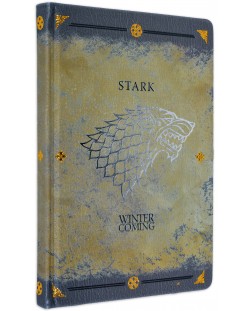 Тефтер Pyramid - Game of Thrones, Stark, формат A5