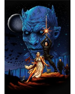 Метален постер Displate - Game of Thrones: Throne Wars
