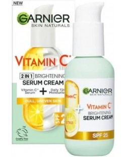Garnier Skin Naturals Серум-крем за лице Vitamin C, SPF 25, 50 ml