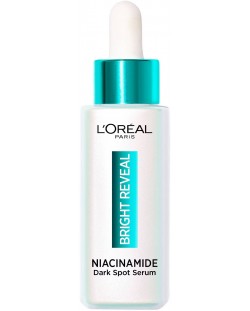 L'Oréal Bright Reveal Серум с ниацинамид против тъмни петна, 30 ml