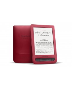Електронен четец Pocketbook Touch Lux 3 - червен