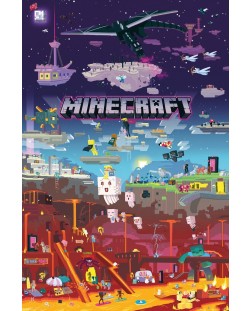 Макси плакат GB eye Games: Minecraft - World Beyond