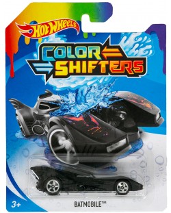 Количка Hot Wheels Colour Shifters - Batmobile, с променящ се цвят